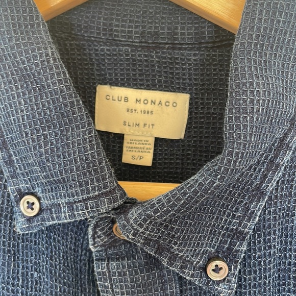 Club Monaco cotton short sleeve shirt - Picture 2 of 4